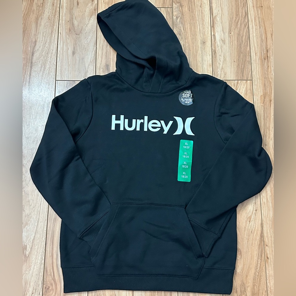 Hurley Boy's Black Hoodie